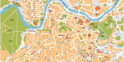 Карта На Вилнюс Литва 